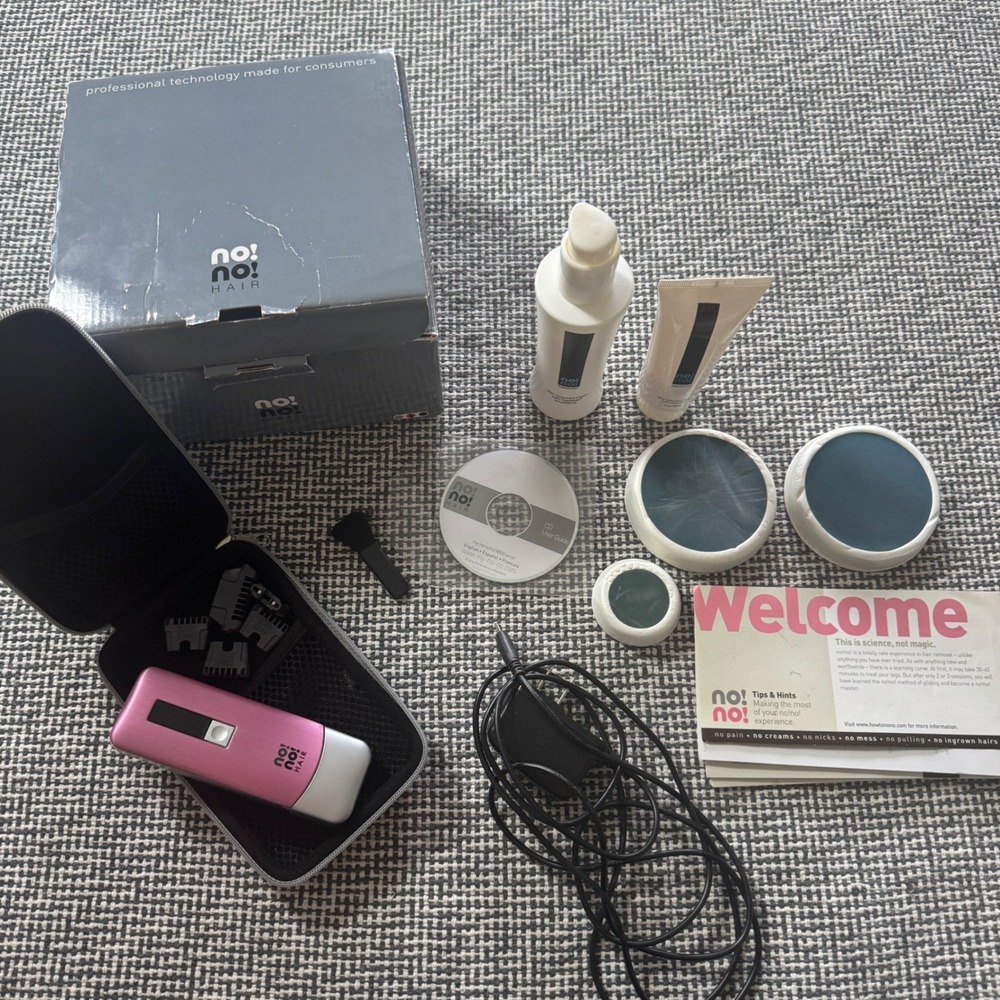 no!no! Hair 8800 Series Professional Hair Removal System Pink Kit w/ Aftercare